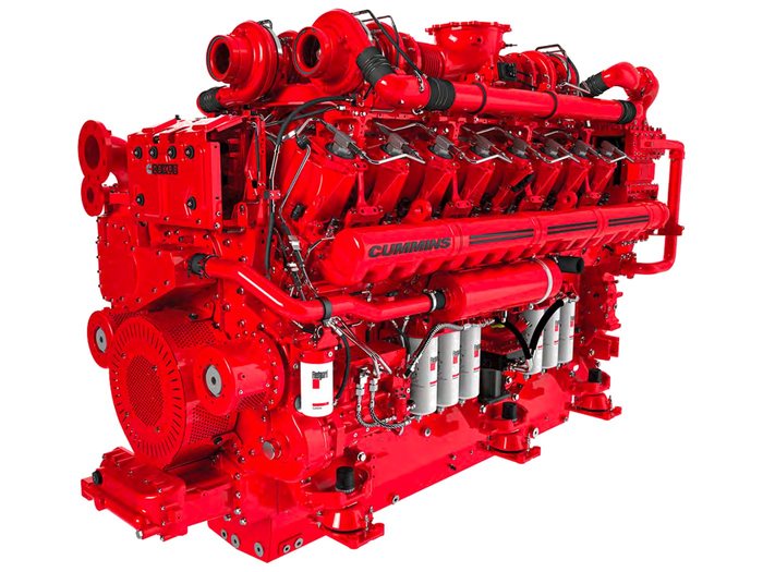 Cummins QSK95 high-horsepower industrial engine