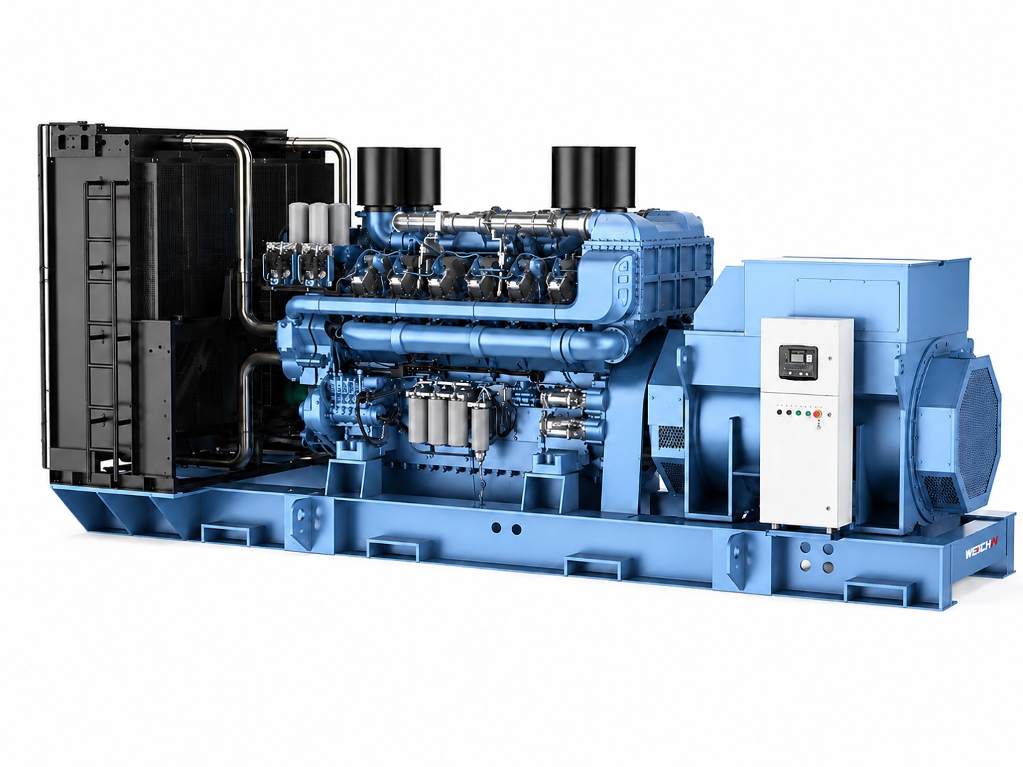 Baudouin diesel generator set