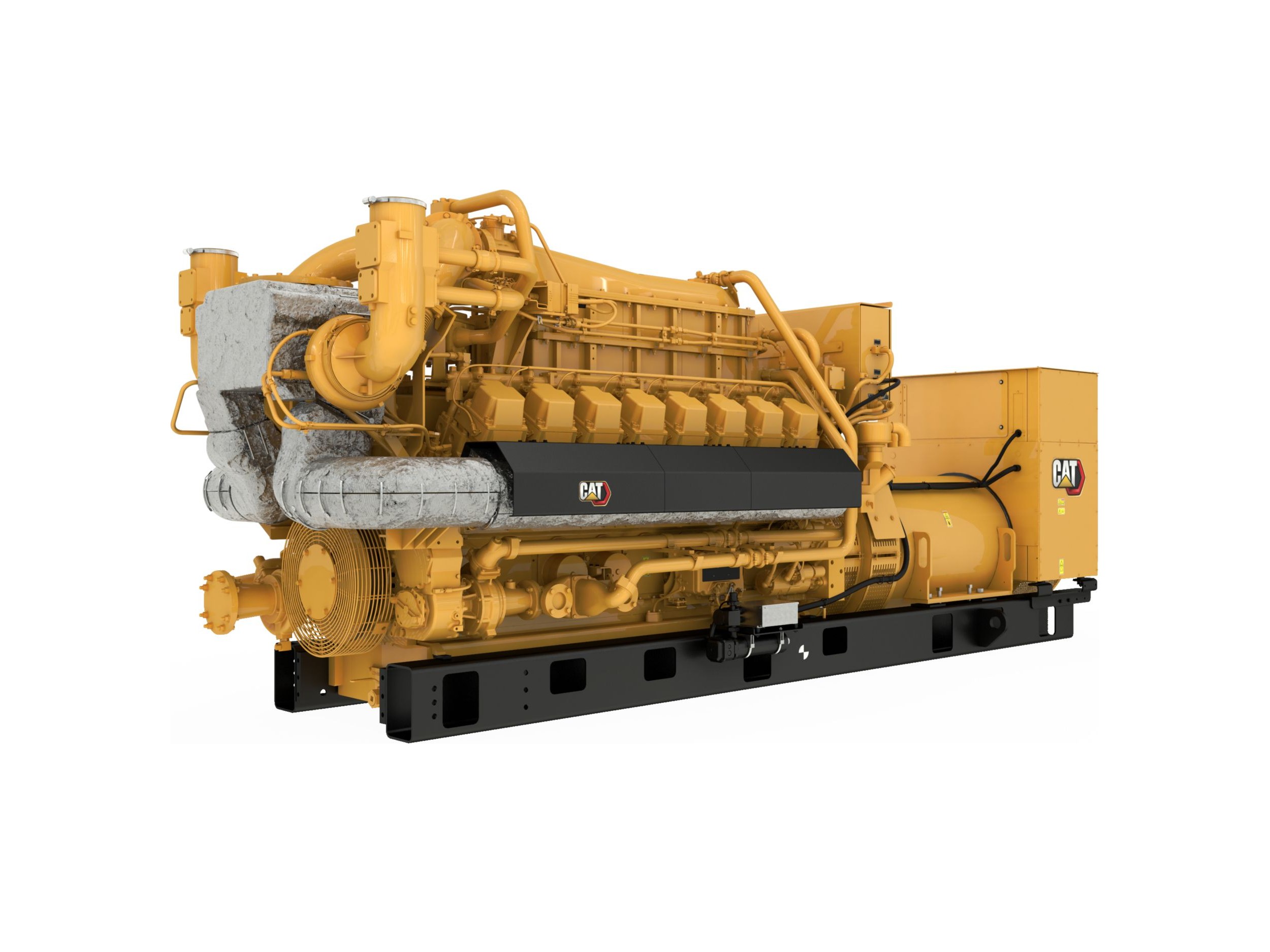 Caterpillar G3516C detail view